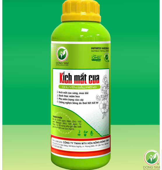 KÍCH MẮT CUA ĐỒNG TÂM
